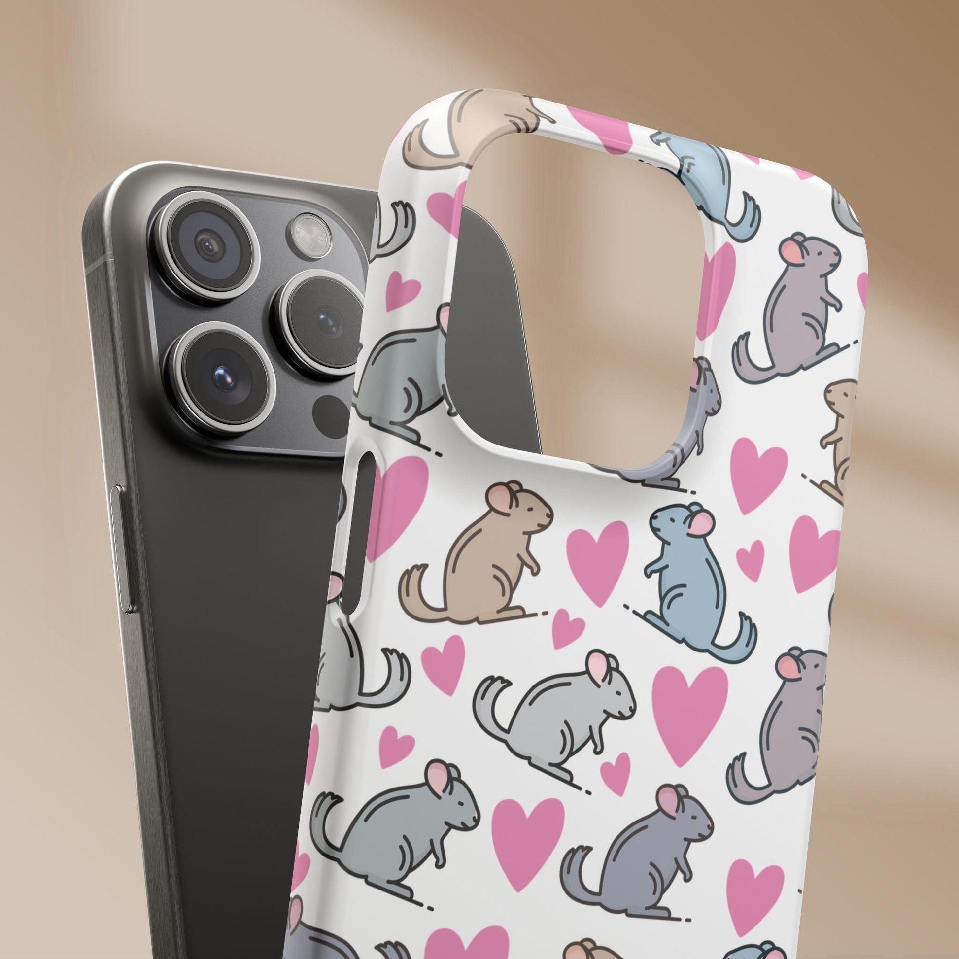 Chinchilla Love Snap Phone Case