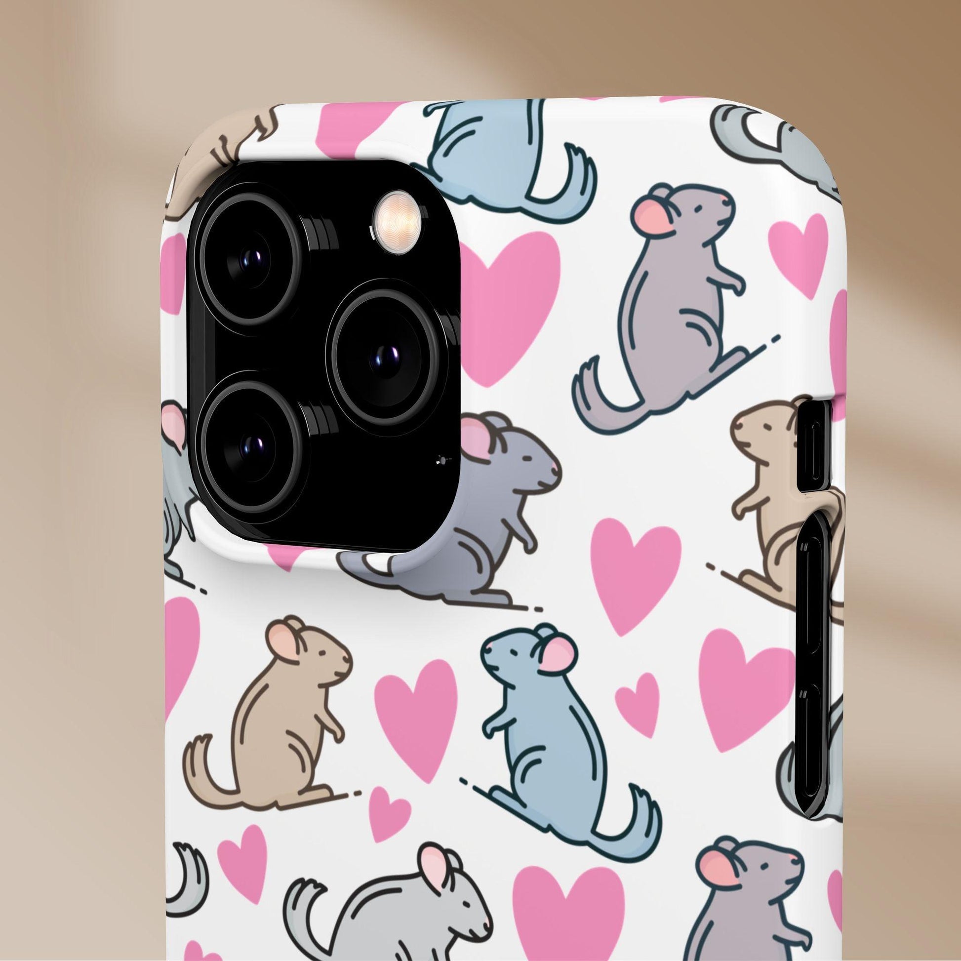 Chinchilla Love Snap Phone Case