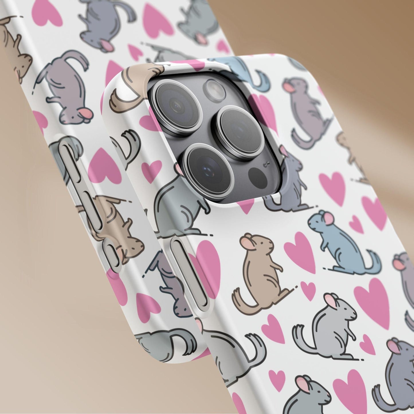 Chinchilla Love Snap Phone Case