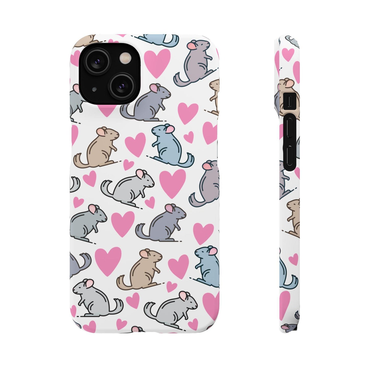Chinchilla Love Snap Phone Case