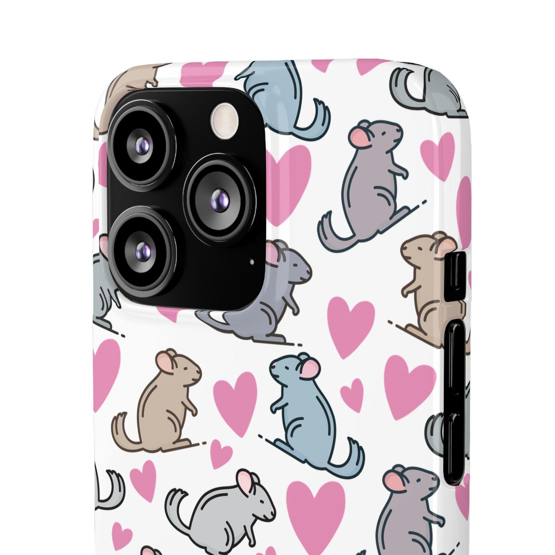Chinchilla Love Snap Phone Case