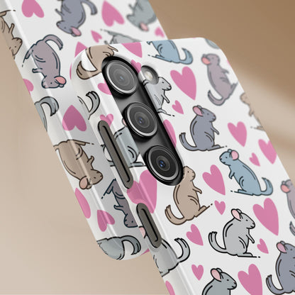 Chinchilla Love Snap Phone Case