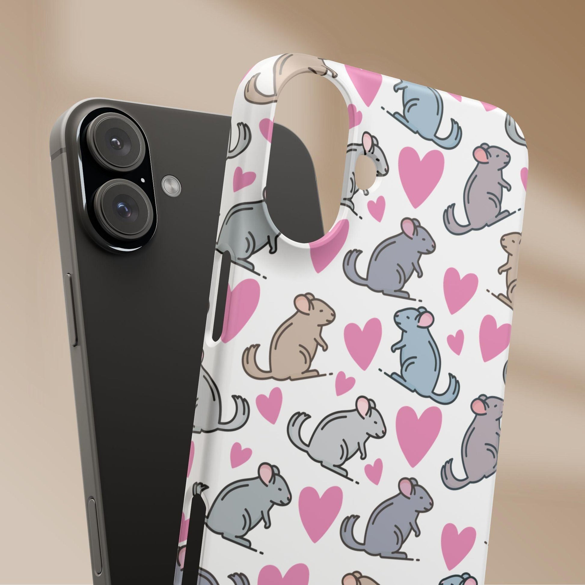 Chinchilla Love Snap Phone Case