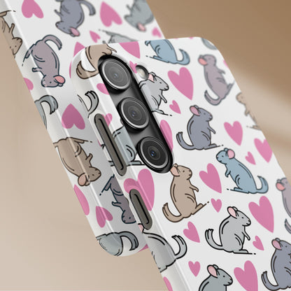 Chinchilla Love Snap Phone Case