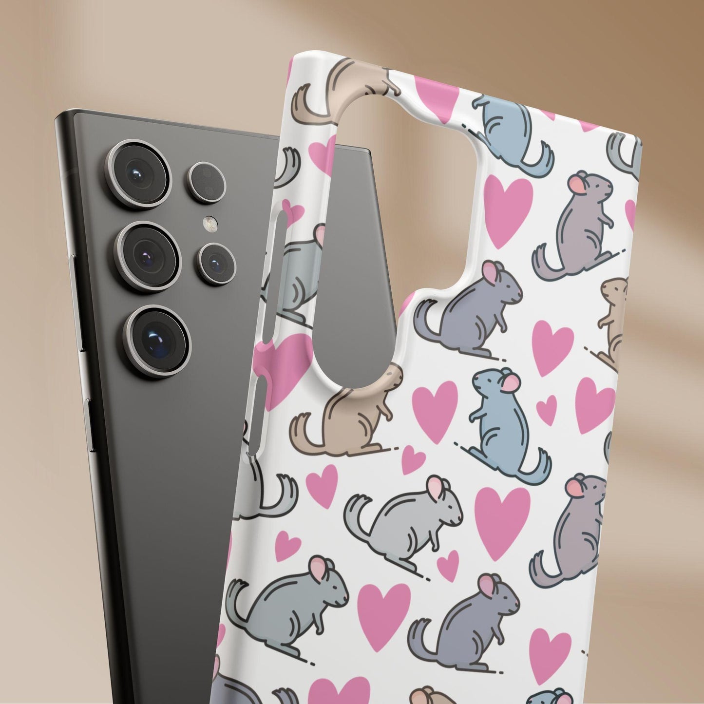 Chinchilla Love Snap Phone Case