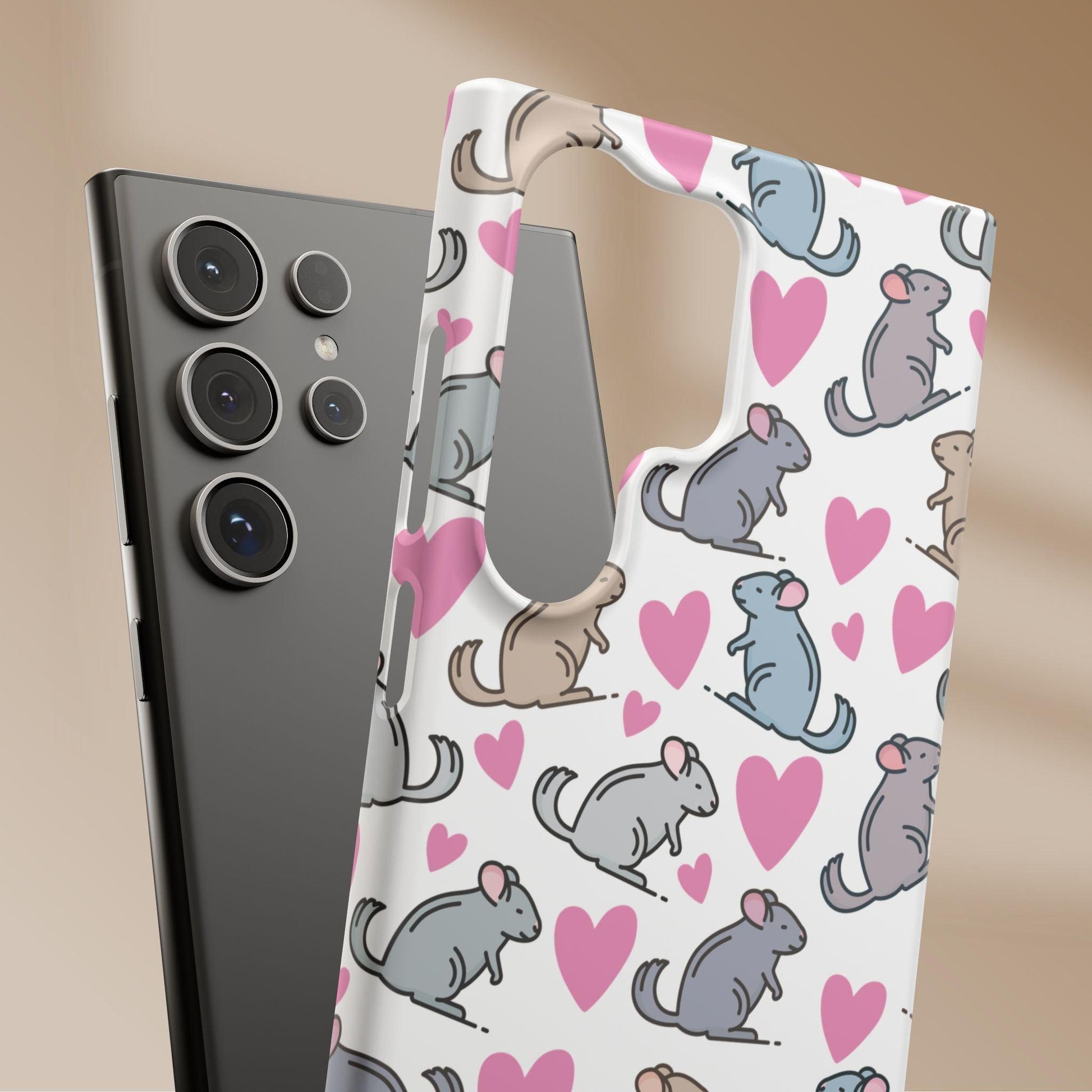 Chinchilla Love Snap Phone Case