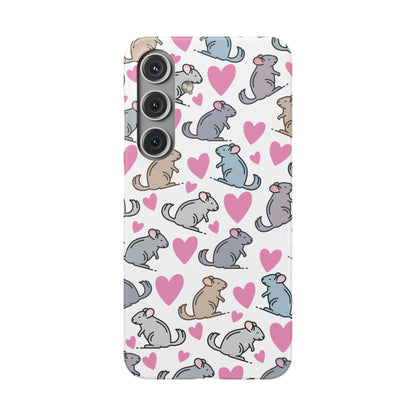 Chinchilla Love Snap Phone Case