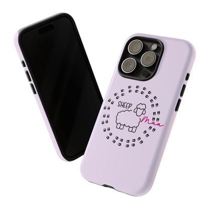 Sheep Maaa Tough Phone Case – Farm Life Protective Case for Female Farmers & Sheep Lovers
