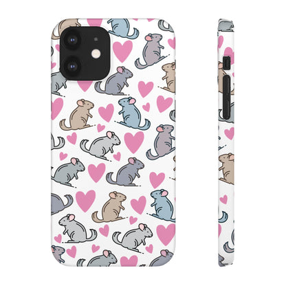 Chinchilla Love Snap Phone Case