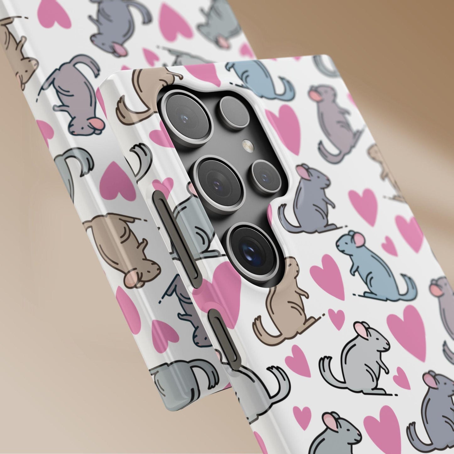 Chinchilla Love Snap Phone Case
