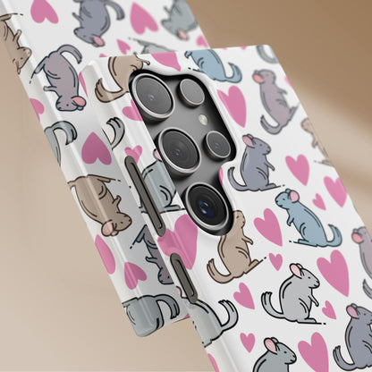 Chinchilla Love Snap Phone Case