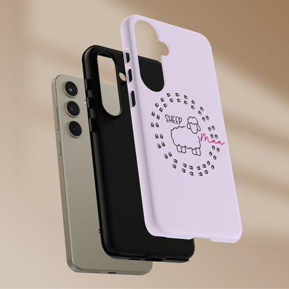 Sheep Maaa Tough Phone Case – Farm Life Protective Case for Female Farmers & Sheep Lovers