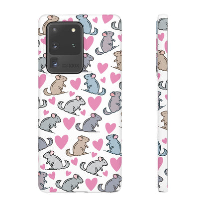 Chinchilla Love Snap Phone Case