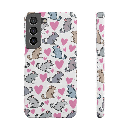 Chinchilla Love Snap Phone Case