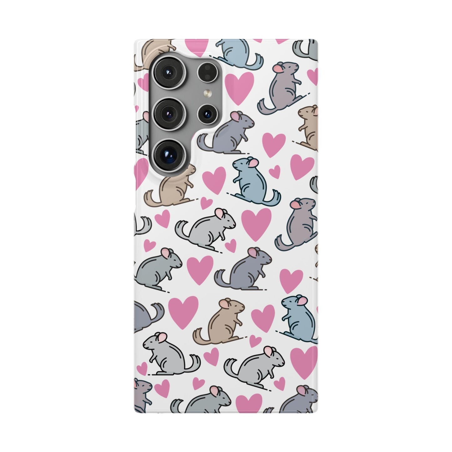 Chinchilla Love Snap Phone Case