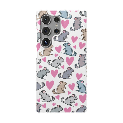 Chinchilla Love Snap Phone Case