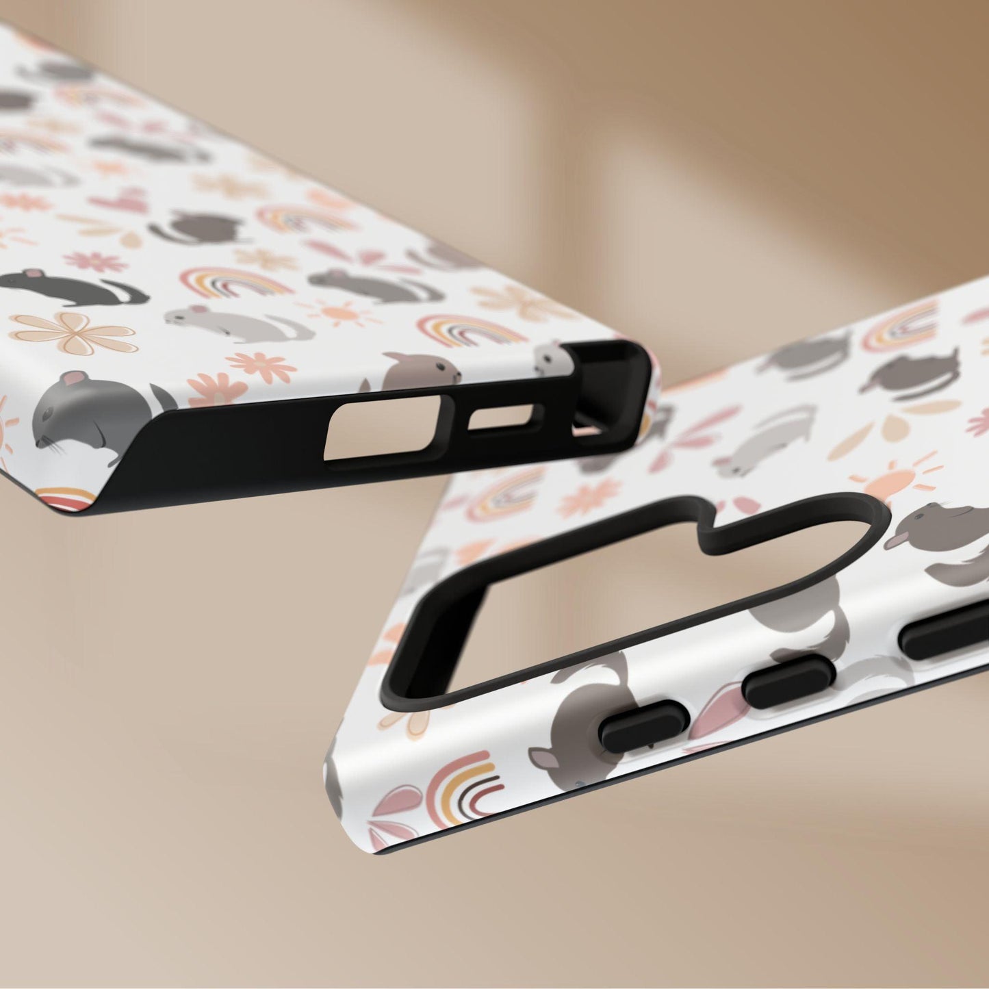 Cute Animal Pattern Phone Case - Tough Cases for Pet Lovers
