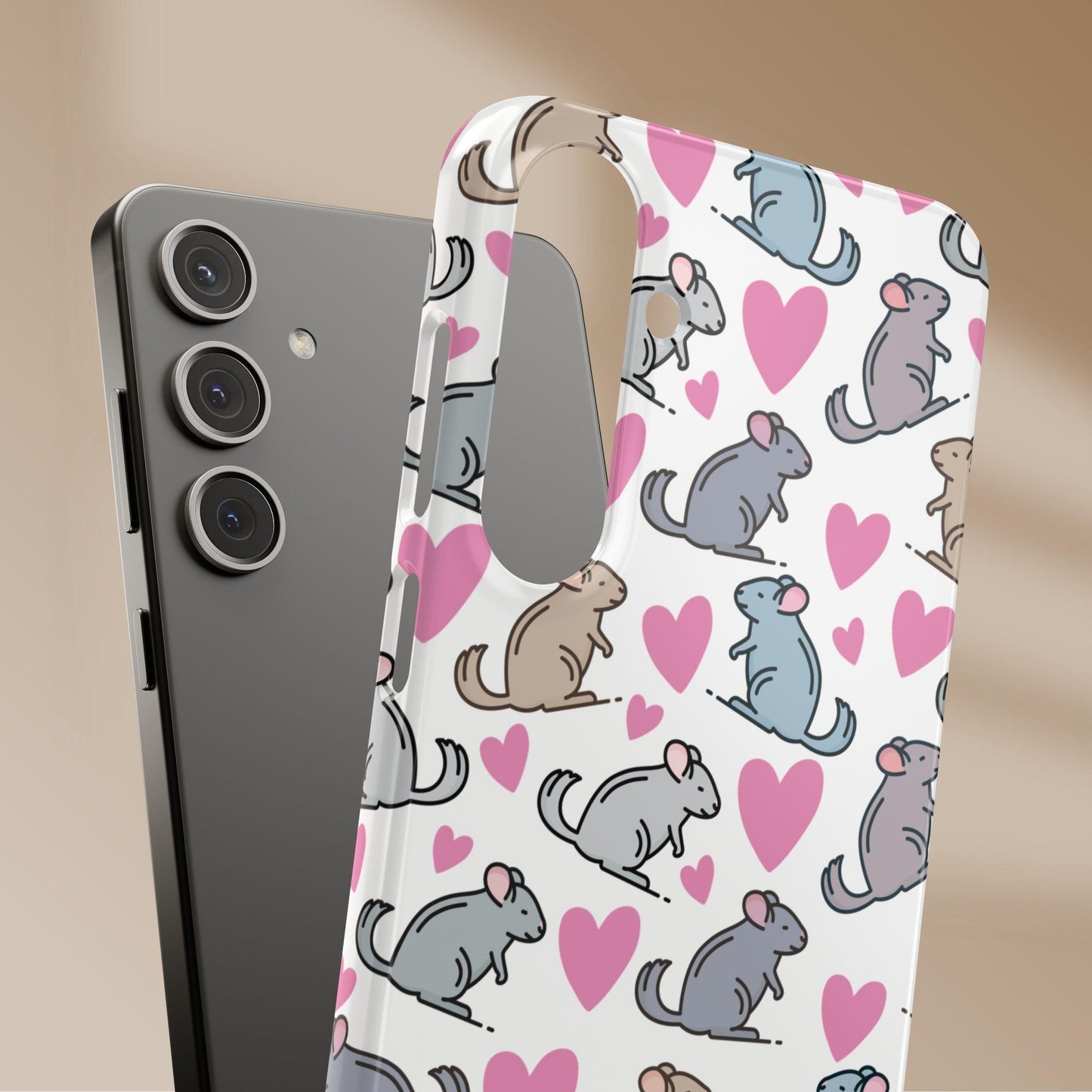 Chinchilla Love Snap Phone Case