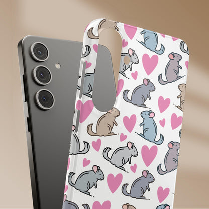Chinchilla Love Snap Phone Case