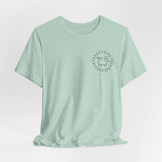 Sheep Maaa T-Shirt – Cute Farm Tee for Women, Shepherdess & Sheep Lovers