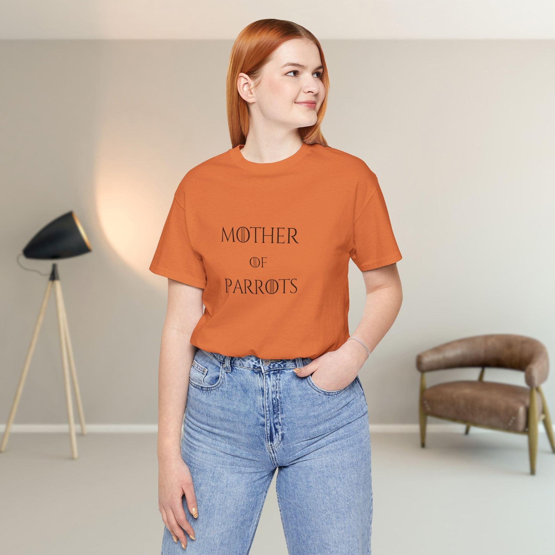 Mother of Parrots Premium TShirt - Perfect Gift for Cat Lovers