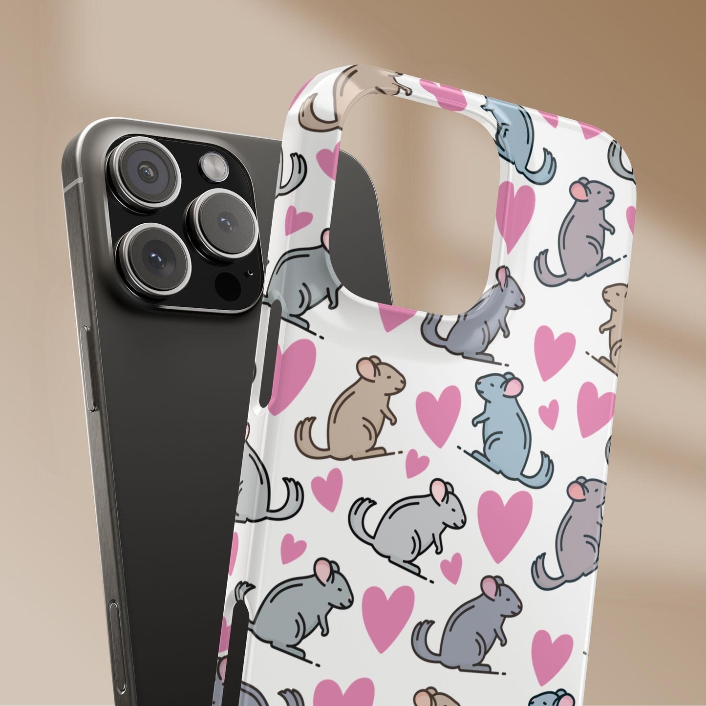 Chinchilla Love Snap Phone Case