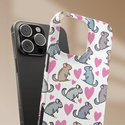 Chinchilla Love Snap Phone Case