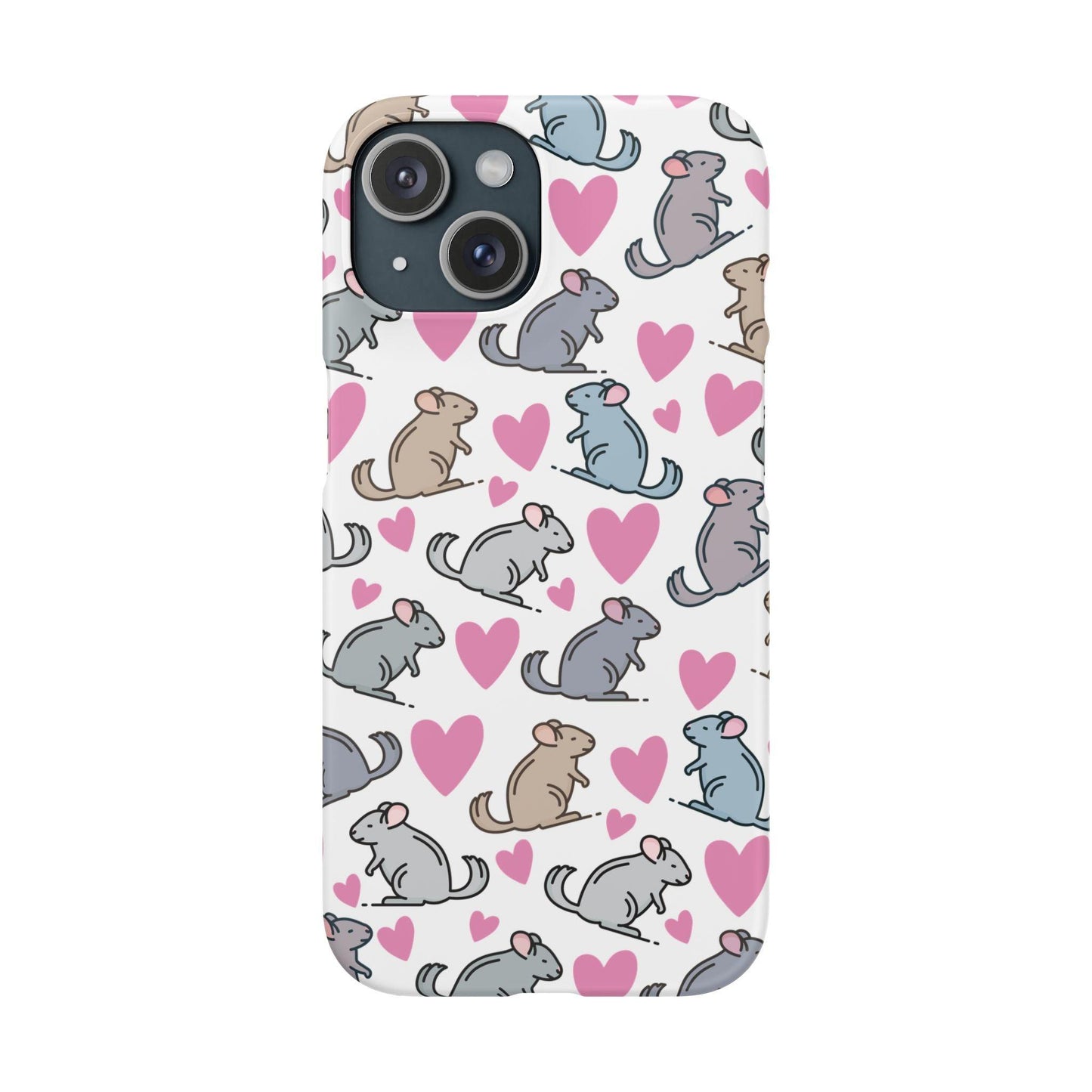 Chinchilla Love Snap Phone Case