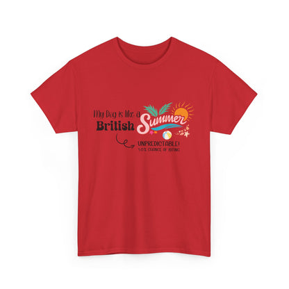 Funny Dog Owner Summer Shirt – 50% Unpredictable Dog T-Shirt