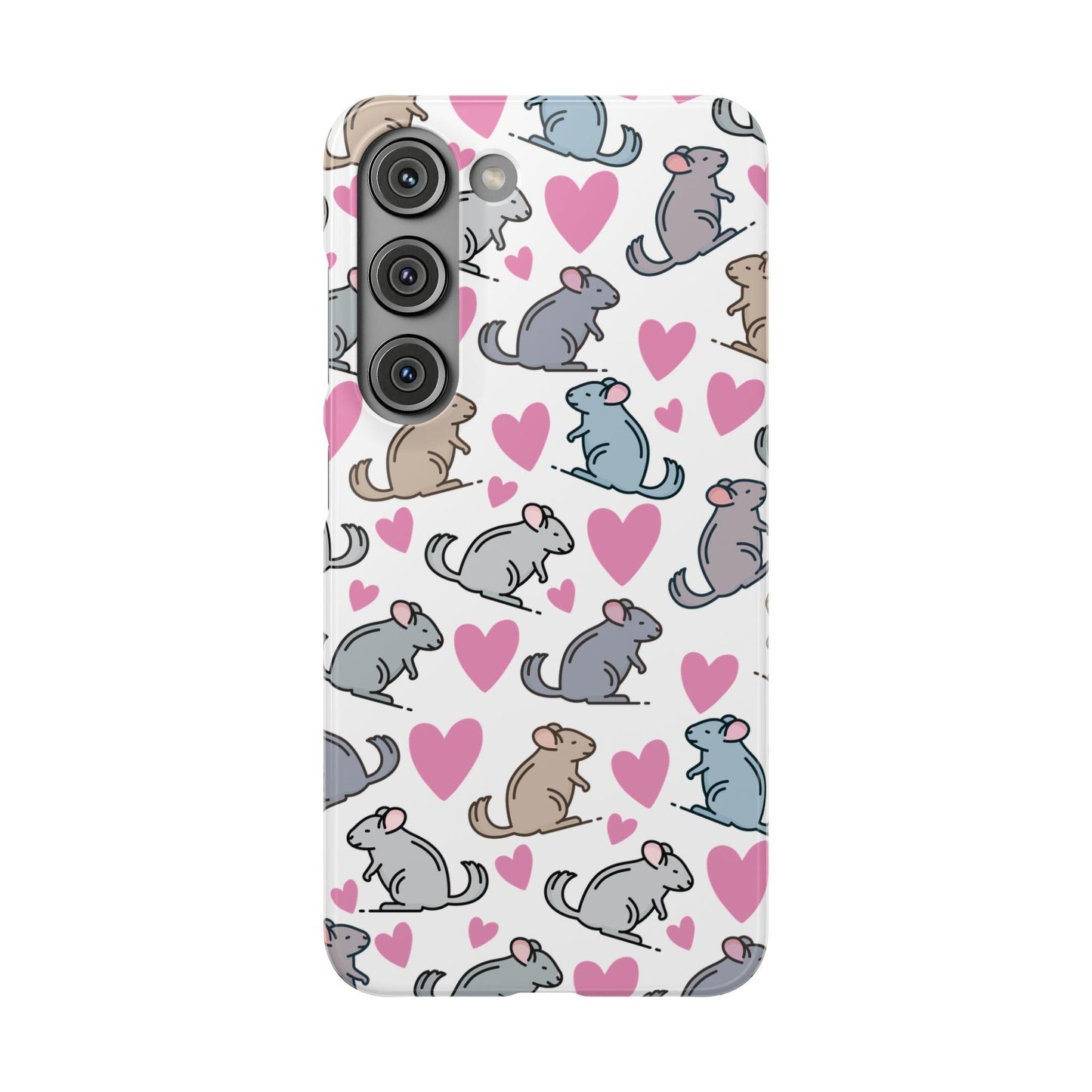 Chinchilla Love Snap Phone Case