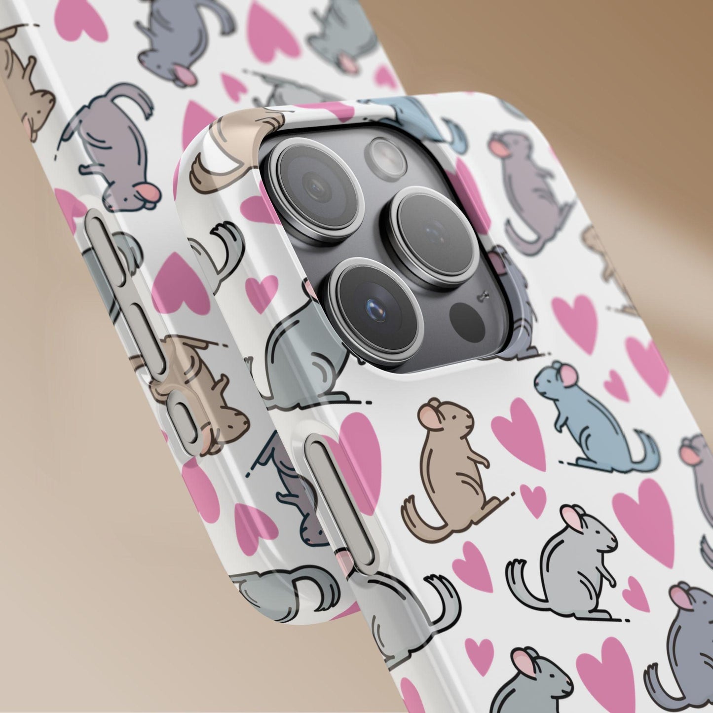 Chinchilla Love Snap Phone Case