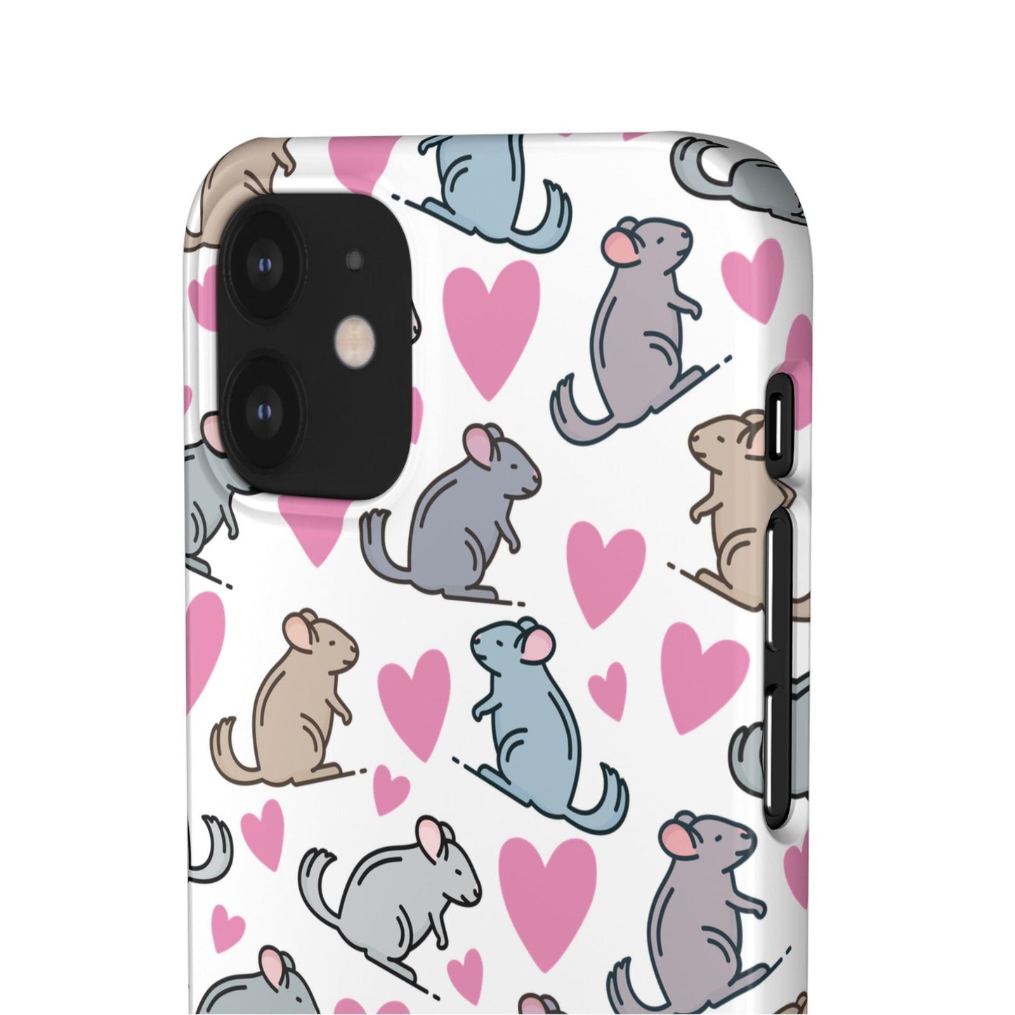 Chinchilla Love Snap Phone Case