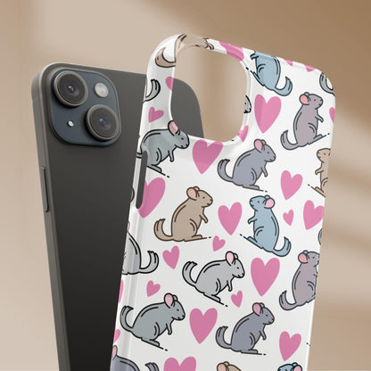Chinchilla Love Snap Phone Case