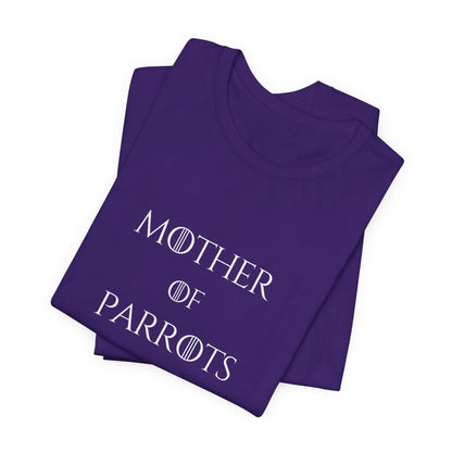 Mother of Parrots Premium TShirt - Perfect Gift for Cat Lovers