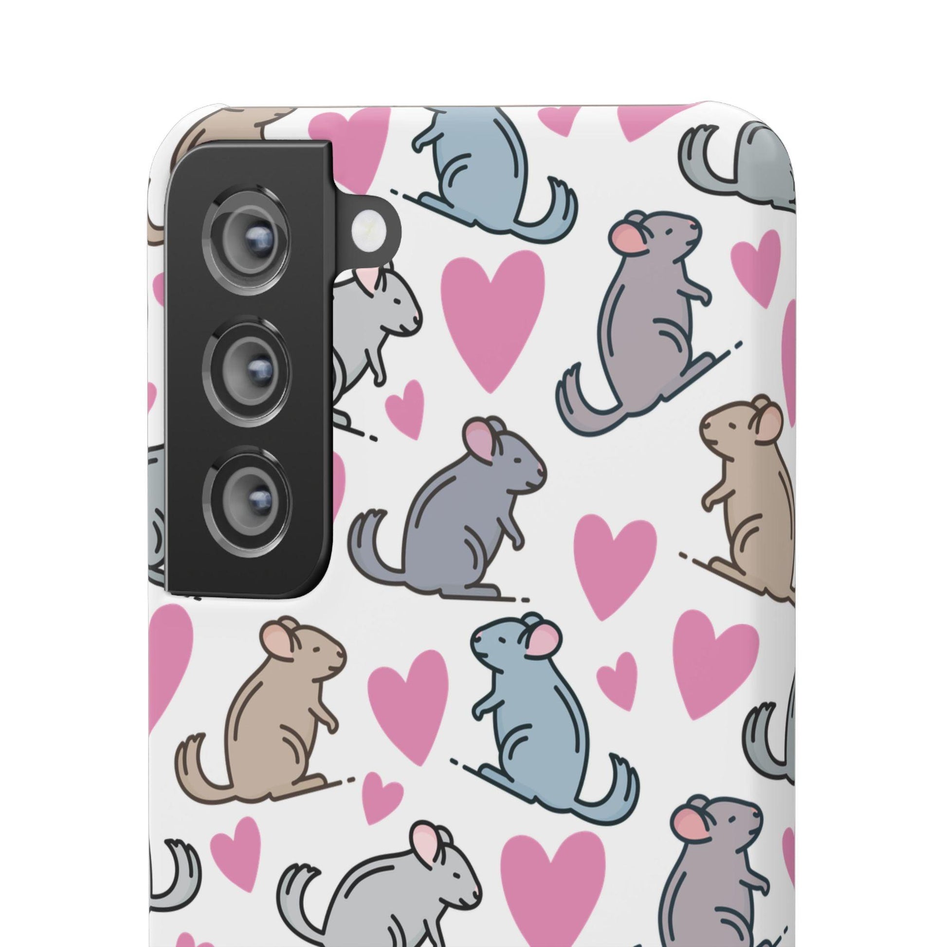 Chinchilla Love Snap Phone Case