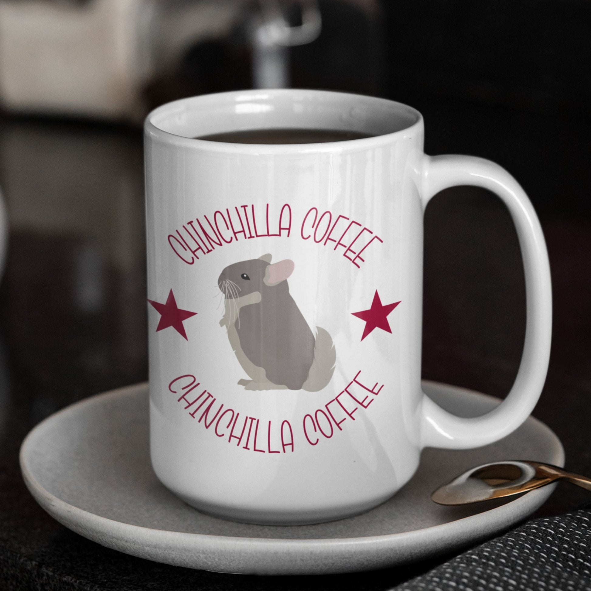 Starbucks chinchilla mug 15oz, chinchilla gift idea coffee lover